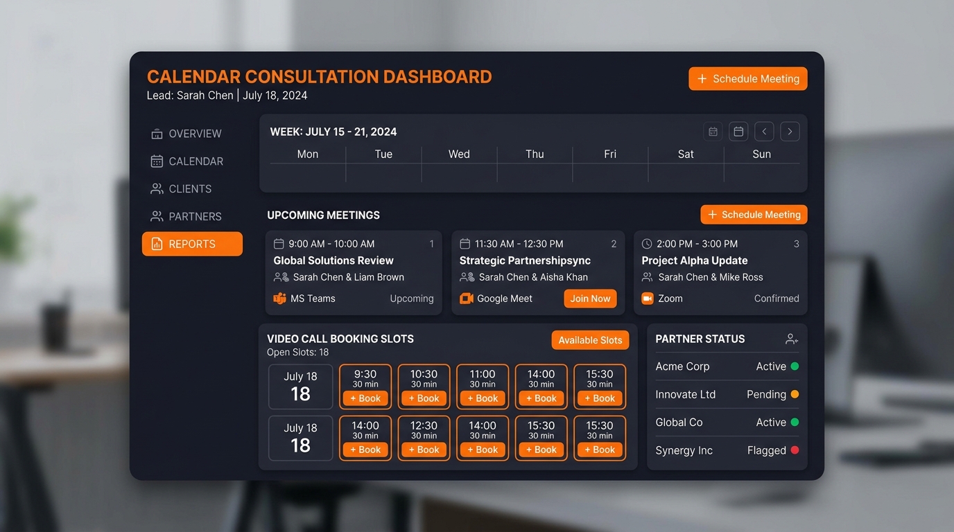 Client Success Lead Mockup