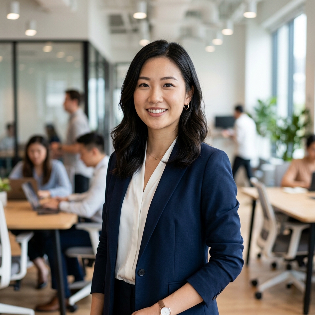 Asian Female Founder headshot